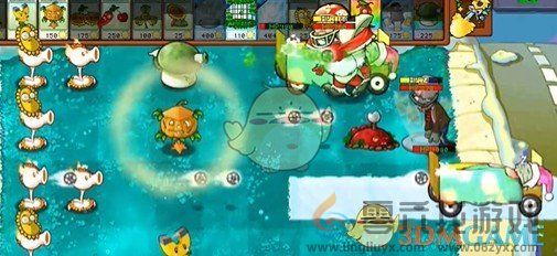 植物大战僵尸杂交版新僵尸雪人雪橇小队